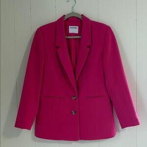 Old Navy Women's Hot Pink Blazer Jacket